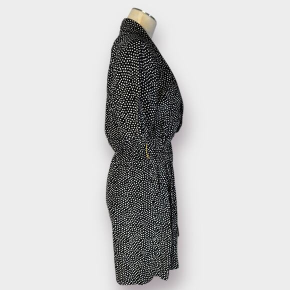 80s Dawn Joy Polka Dot Short Sleeve Romper Size S - Picture 5 of 6